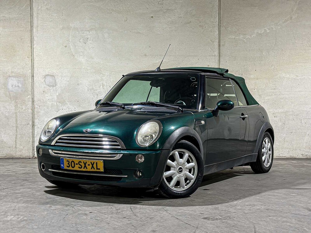 Mini Cooper Pepper Cabrio 1.6 116pk 2006 (Origineel-NL), 30-SX-XL