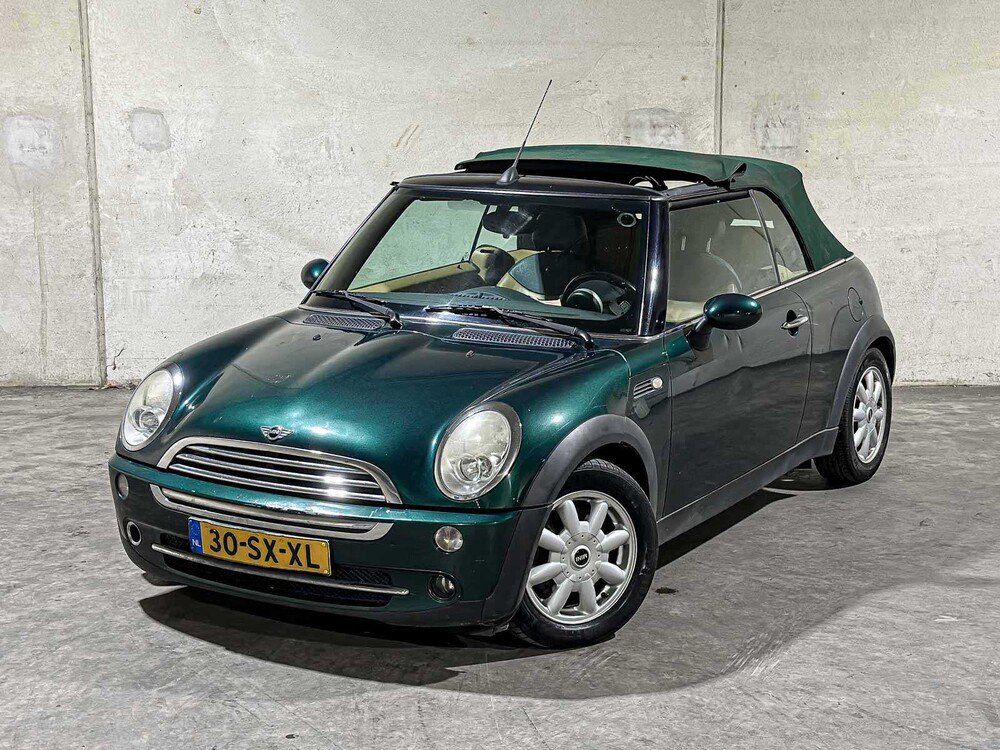 Mini Cooper Pepper Cabrio 1.6 116pk 2006 (Origineel-NL), 30-SX-XL