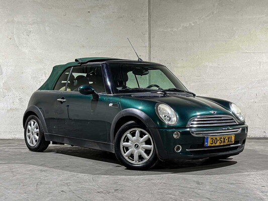 Mini Cooper Pepper Cabrio 1.6 116pk 2006 (Origineel-NL), 30-SX-XL