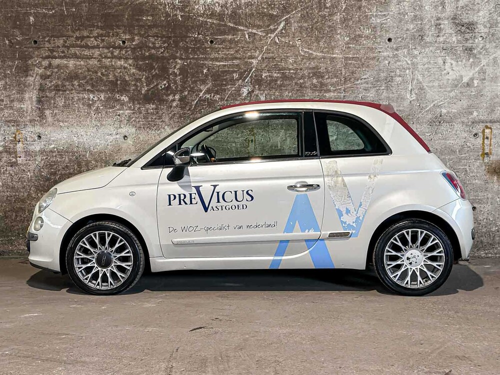Fiat 500 C 1,2 Rock 69 PS 2010 (Original-NL) Automatik, 60-LTR-3