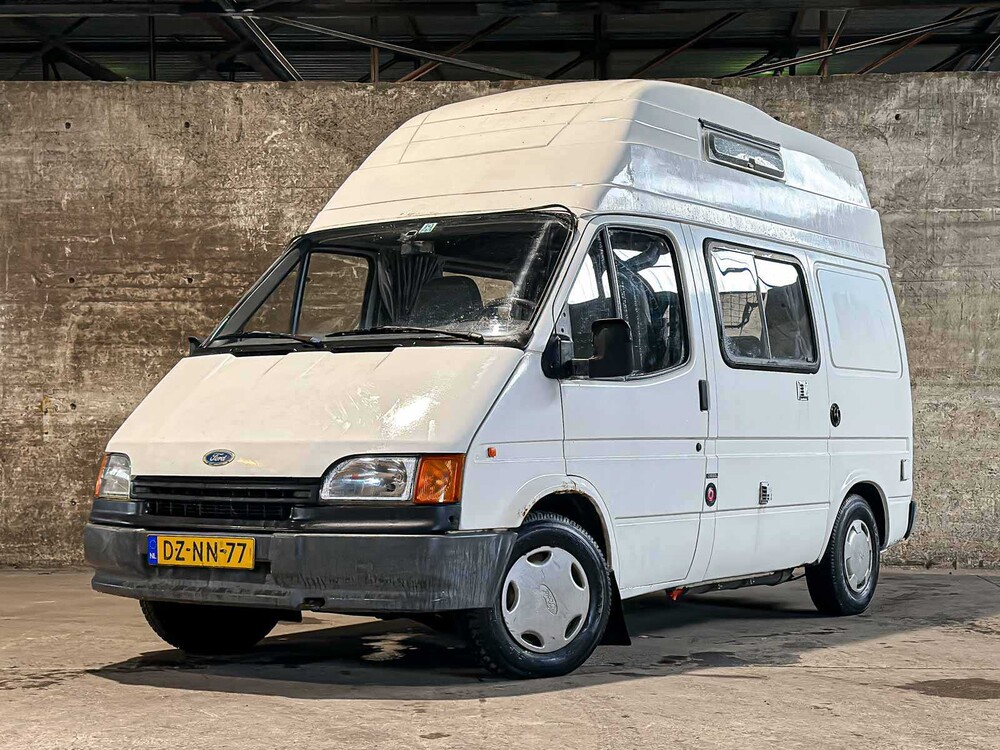 Ford Transit 100D KAMPEERAUTO 69pk 1992 Camper (Origineel-NL), DZ-NN-77