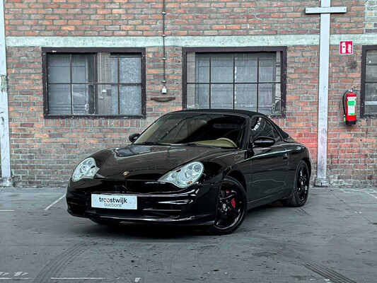 Porsche 911 Carrera 4 Cabriolet 3.6 996 320pk 2002 Youngtimer HANDGESCHAKELD