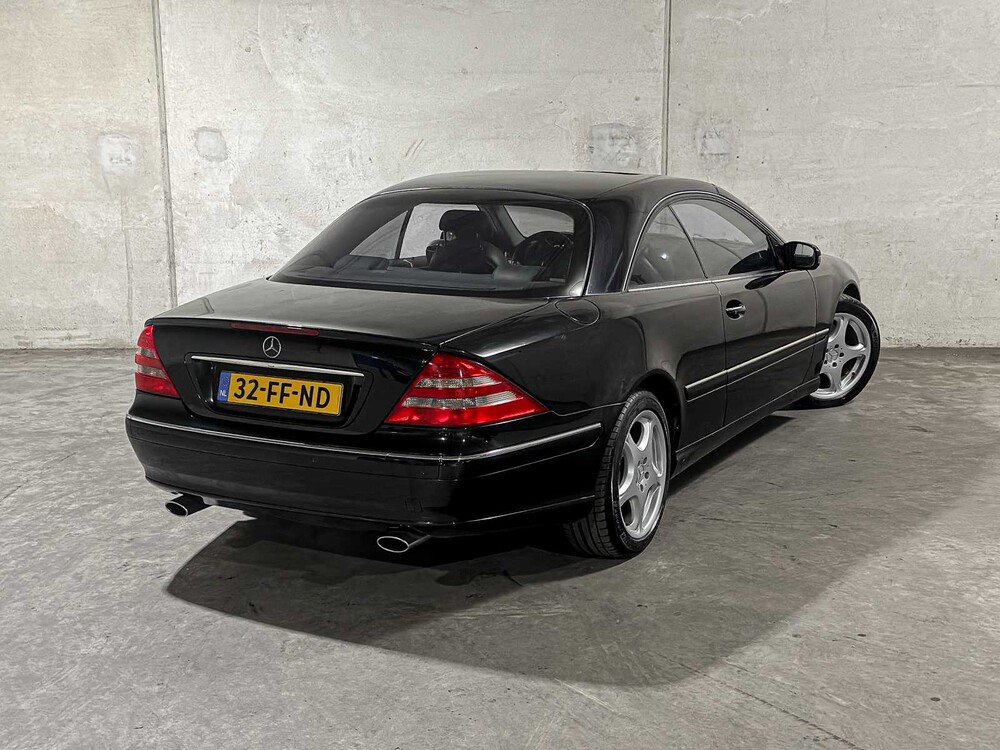 Mercedes-Benz CL500 5.0 V8 306pk 2000 (Origineel-NL) CL-klasse, 32-FF-ND Youngtimer
