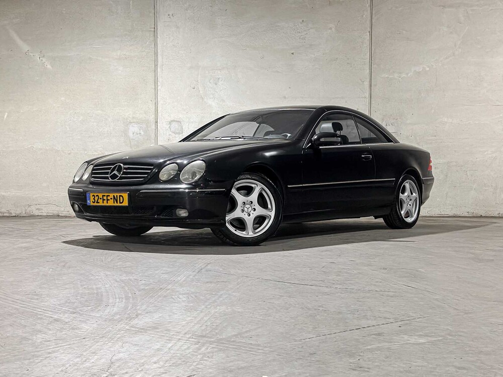 Mercedes-Benz CL500 5.0 V8 306pk 2000 (Origineel-NL) CL-klasse, 32-FF-ND Youngtimer