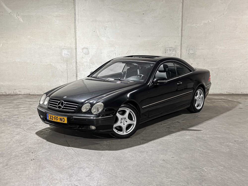 Mercedes-Benz CL500 5.0 V8 306pk 2000 (Origineel-NL) CL-klasse, 32-FF-ND Youngtimer