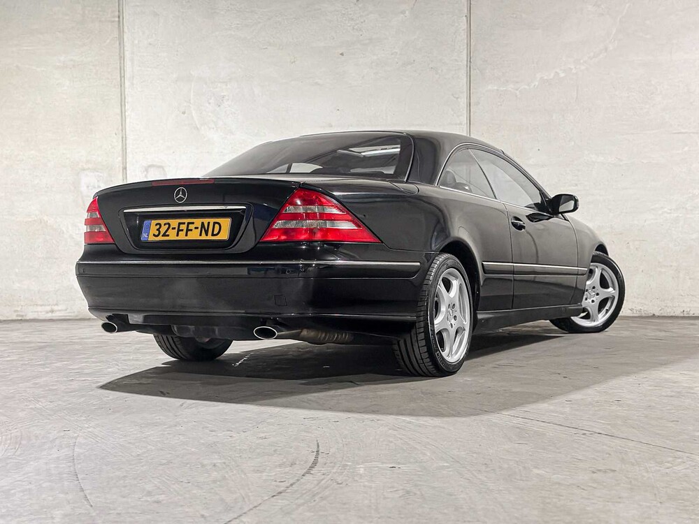 Mercedes-Benz CL500 5.0 V8 306pk 2000 (Origineel-NL) CL-klasse, 32-FF-ND Youngtimer