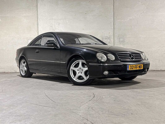 Mercedes-Benz CL500 5.0 V8 306pk 2000 (Origineel-NL) CL-klasse, 32-FF-ND Youngtimer