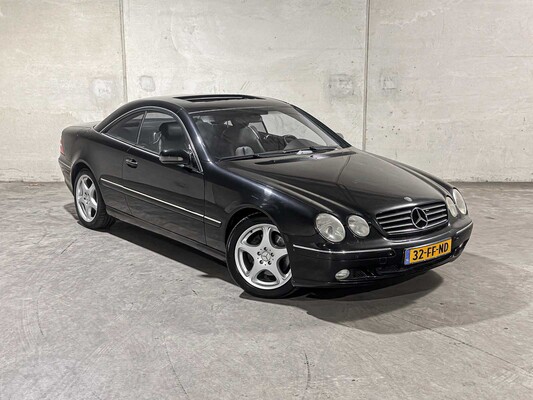 Mercedes-Benz CL500 5.0 V8 306pk 2000 (Origineel-NL) CL-klasse, 32-FF-ND Youngtimer