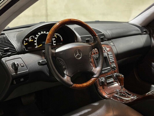 Mercedes-Benz CL500 5.0 V8 306pk 2000 (Origineel-NL) CL-klasse, 32-FF-ND Youngtimer