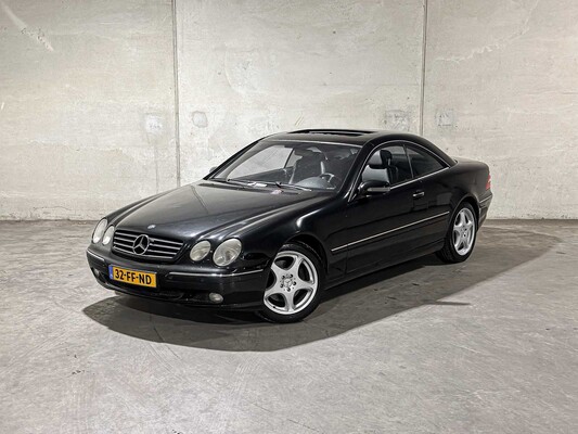 Mercedes-Benz CL500 5.0 V8 306pk 2000 (Origineel-NL) CL-klasse, 32-FF-ND Youngtimer