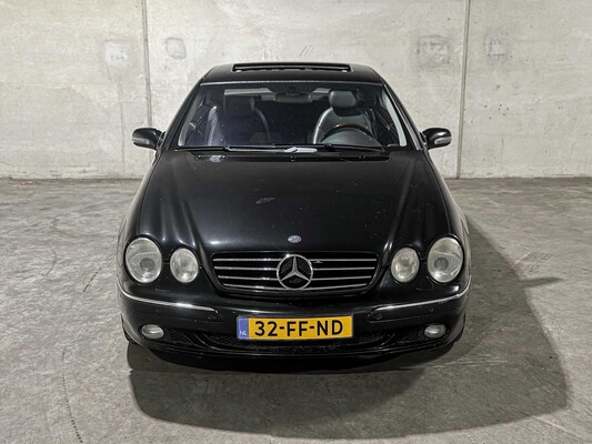 Mercedes-Benz CL500 5.0 V8 306pk 2000 (Origineel-NL) CL-klasse, 32-FF-ND Youngtimer