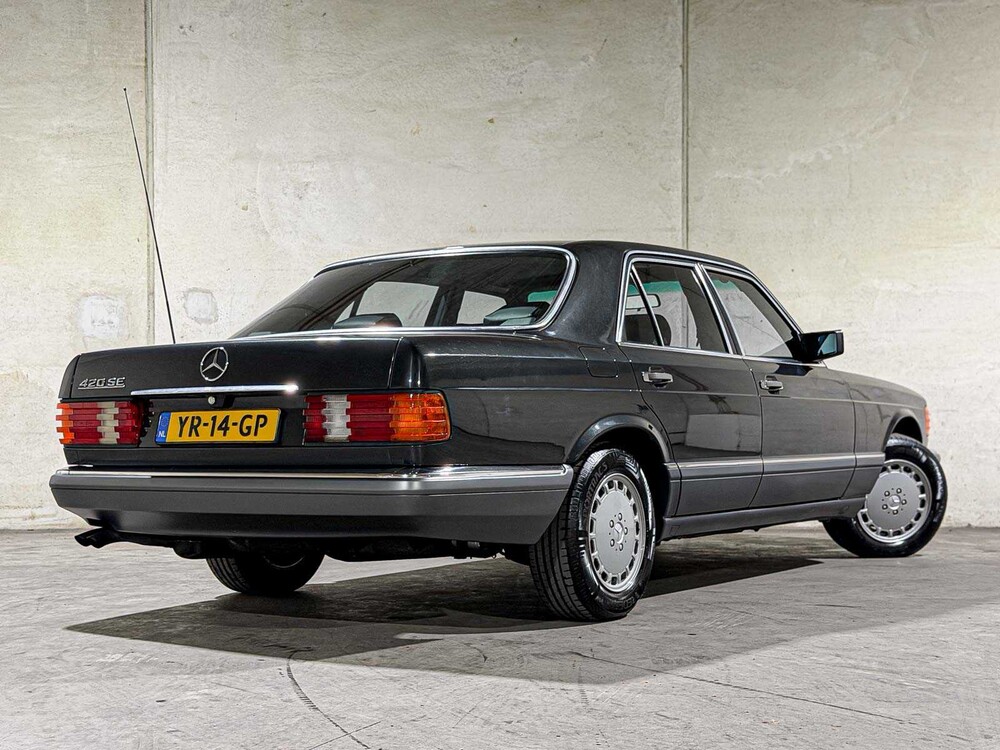 Mercedes-Benz 420 SE S-Klasse V8 4.2 224pk 1990 (Origineel-NL), YR-14-GP