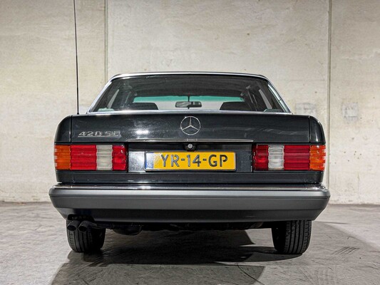Mercedes-Benz 420 SE S-Klasse V8 4.2 224pk 1990 (Origineel-NL), YR-14-GP
