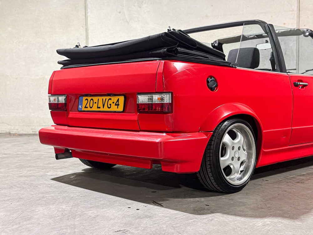 Volkswagen Golf Mk1 Cabriolet 1.8 95pk 1988, 20-LVG-4