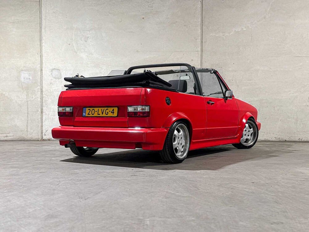 Volkswagen Golf Mk1 Cabriolet 1.8 95pk 1988, 20-LVG-4
