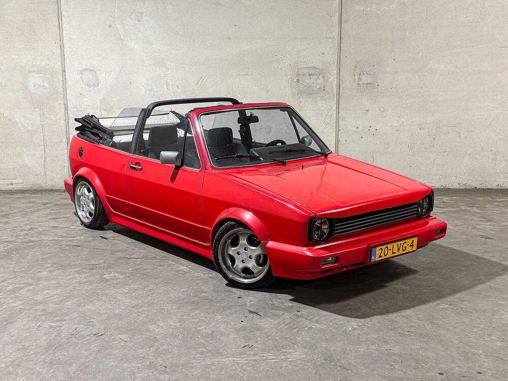 Volkswagen Golf Mk1 Cabriolet 1.8 95pk 1988, 20-LVG-4