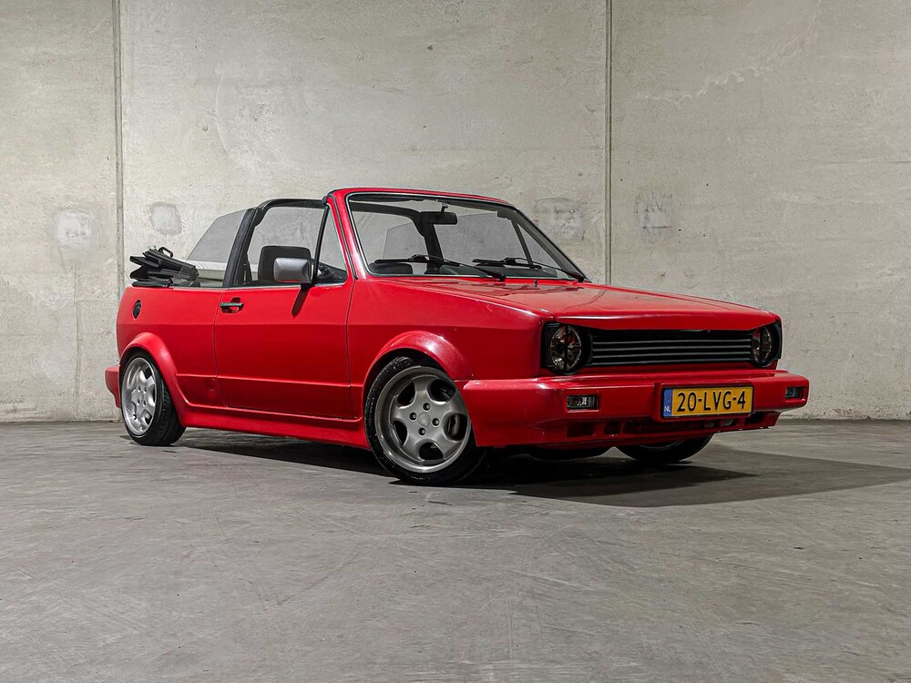 Volkswagen Golf Mk1 Cabriolet 1.8 95pk 1988, 20-LVG-4