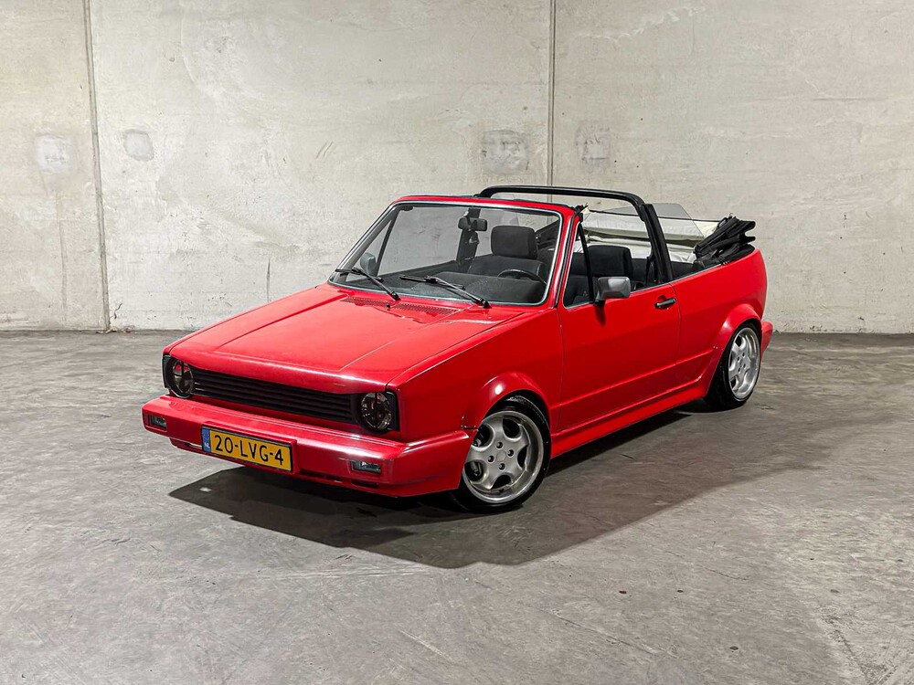 Volkswagen Golf Mk1 Cabriolet 1.8 95pk 1988, 20-LVG-4