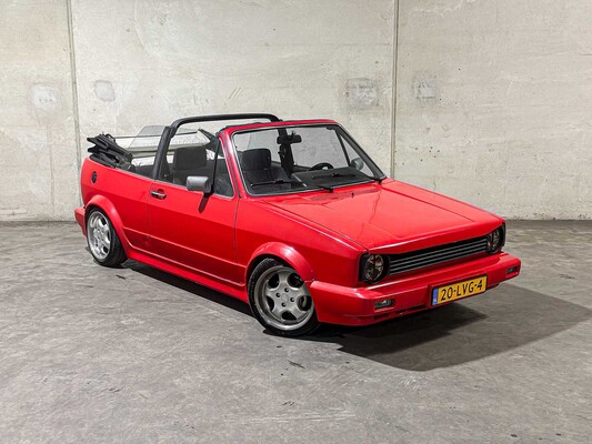 Volkswagen Golf Mk1 Cabriolet 1.8 95pk 1988, 20-LVG-4