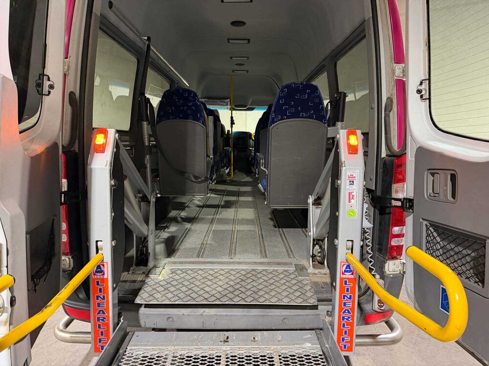 Mercedes-Benz Sprinter 313 2.2 CDI 432 HD 127pk 20121 (Origineel-NL+1e eigenaar), 42-TJR-9 -Rolstoellift-
