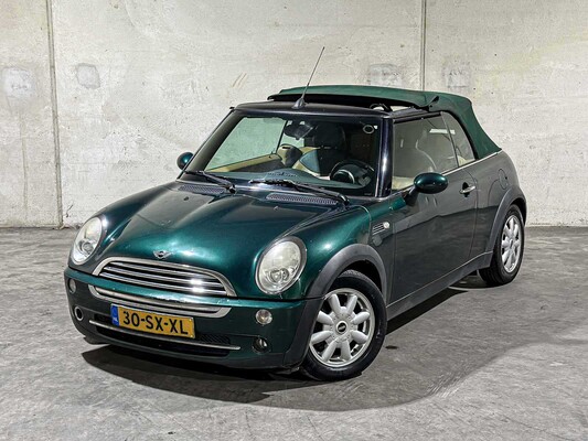 Mini Cooper Pepper Cabrio 1.6 116pk 2006 (Origineel-NL), 30-SX-XL