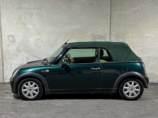 Mini Cooper Pepper Cabrio 1.6 116pk 2006 (Origineel-NL), 30-SX-XL
