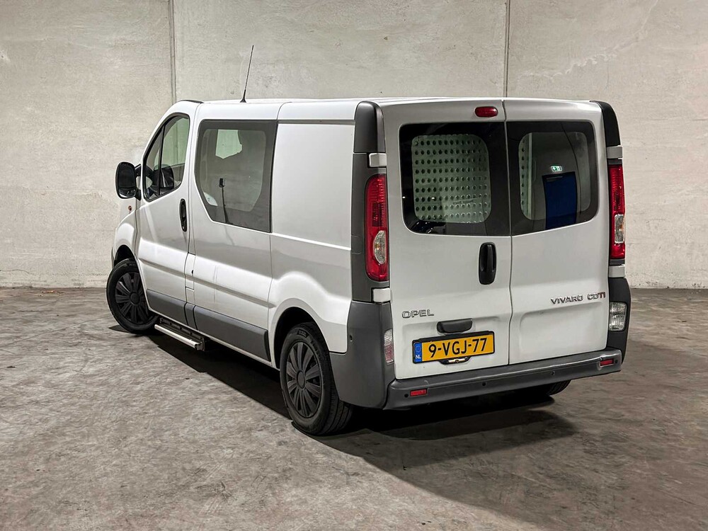 Opel Vivaro 2.0 CDTI L1H1 114pk 2010 Dubbelcabine (Origineel-NL + 1e eigenaar) Automaat, 9-VGJ-77