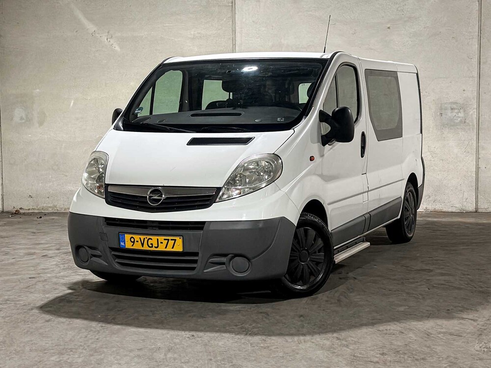 Opel Vivaro 2.0 CDTI L1H1 114pk 2010 Dubbelcabine (Origineel-NL + 1e eigenaar) Automaat, 9-VGJ-77