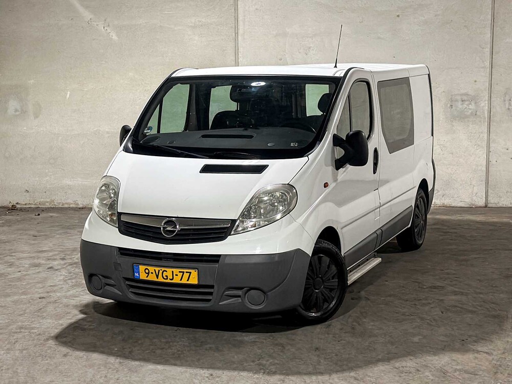 Opel Vivaro 2.0 CDTI L1H1 114pk 2010 Dubbelcabine (Origineel-NL + 1e eigenaar) Automaat, 9-VGJ-77