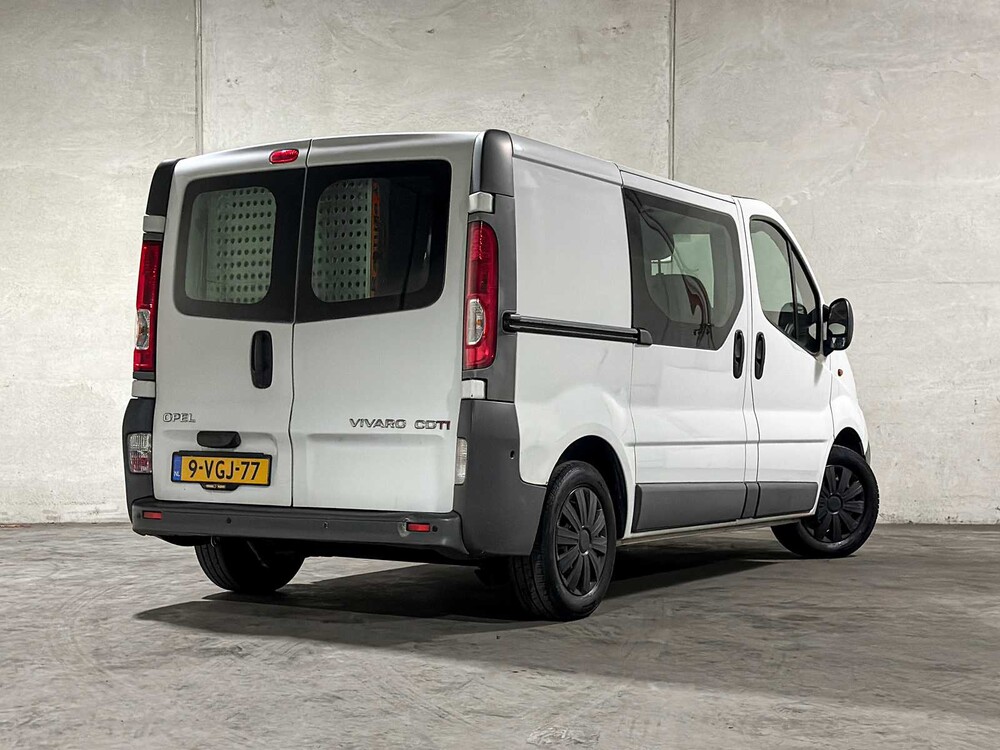 Opel Vivaro 2.0 CDTI L1H1 114pk 2010 Dubbelcabine (Origineel-NL + 1e eigenaar) Automaat, 9-VGJ-77