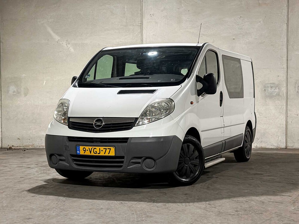 Opel Vivaro 2.0 CDTI L1H1 114pk 2010 Dubbelcabine (Origineel-NL + 1e eigenaar) Automaat, 9-VGJ-77