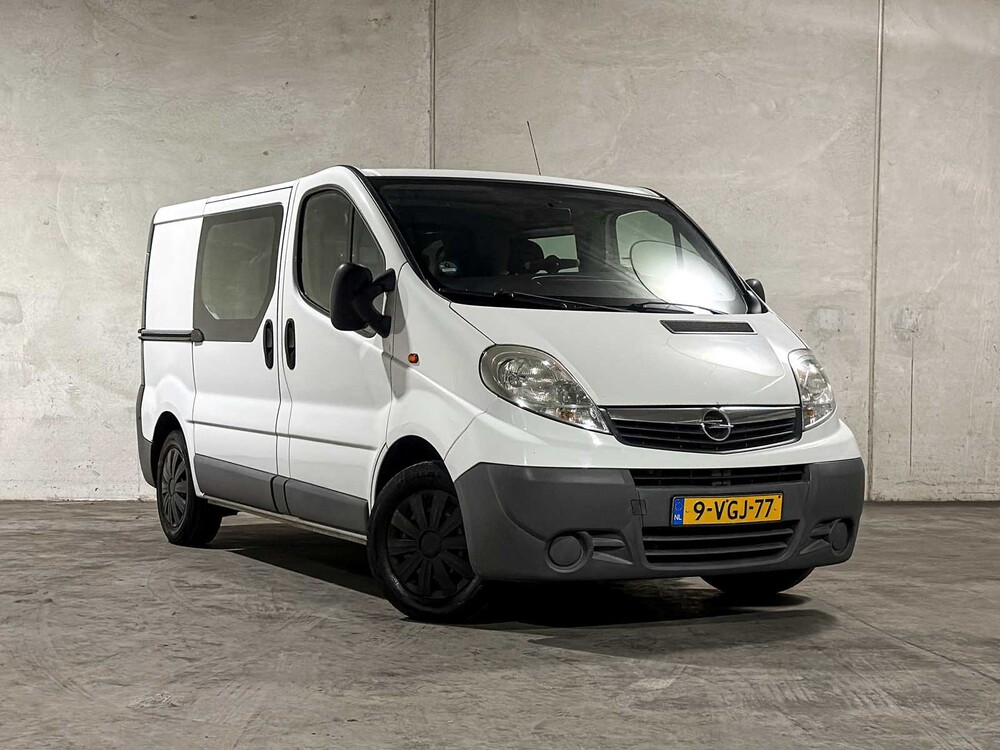Opel Vivaro 2.0 CDTI L1H1 114pk 2010 Dubbelcabine (Origineel-NL + 1e eigenaar) Automaat, 9-VGJ-77