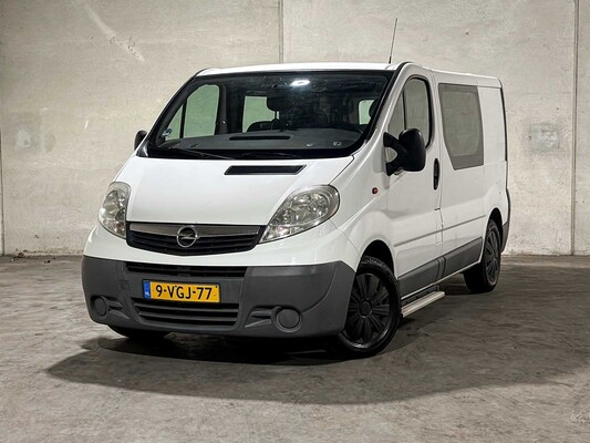 Opel Vivaro 2.0 CDTI L1H1 114pk 2010 Dubbelcabine (Origineel-NL + 1e eigenaar) Automaat, 9-VGJ-77