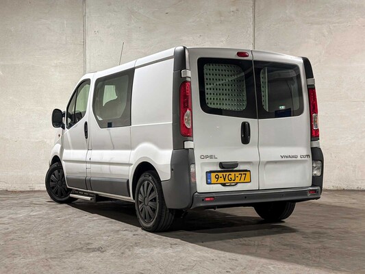 Opel Vivaro 2.0 CDTI L1H1 114pk 2010 Dubbelcabine (Origineel-NL + 1e eigenaar) Automaat, 9-VGJ-77