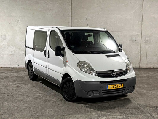 Opel Vivaro 2.0 CDTI L1H1 114pk 2010 Dubbelcabine (Origineel-NL + 1e eigenaar) Automaat, 9-VGJ-77