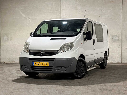 Opel Vivaro 2.0 CDTI L1H1 114pk 2010 Dubbelcabine (Origineel-NL + 1e eigenaar) Automaat, 9-VGJ-77