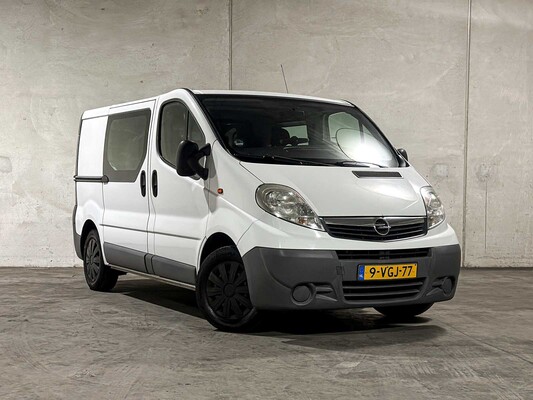 Opel Vivaro 2.0 CDTI L1H1 114pk 2010 Dubbelcabine (Origineel-NL + 1e eigenaar) Automaat, 9-VGJ-77