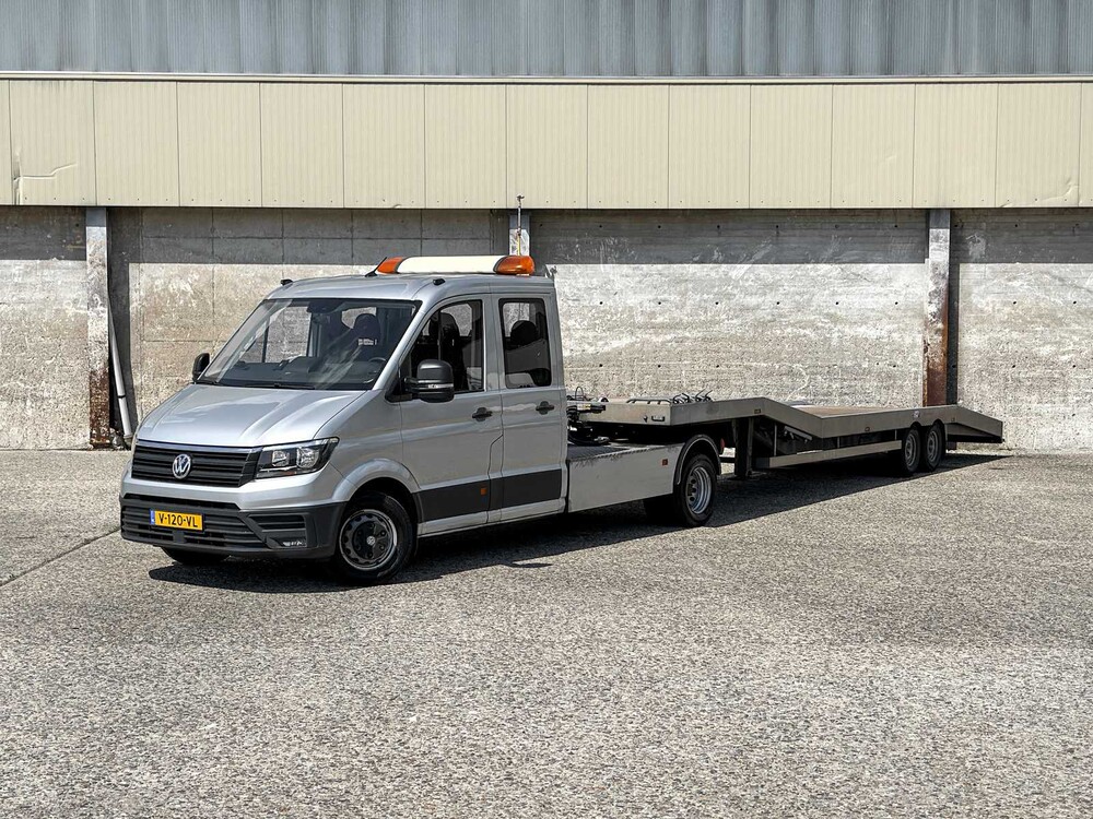 Volkswagen Crafter 50 2.0 TDI L4 DLDC Highline Dubbelcabine 177pk 2019 (Origineel-NL) Automaat, V-120-VL