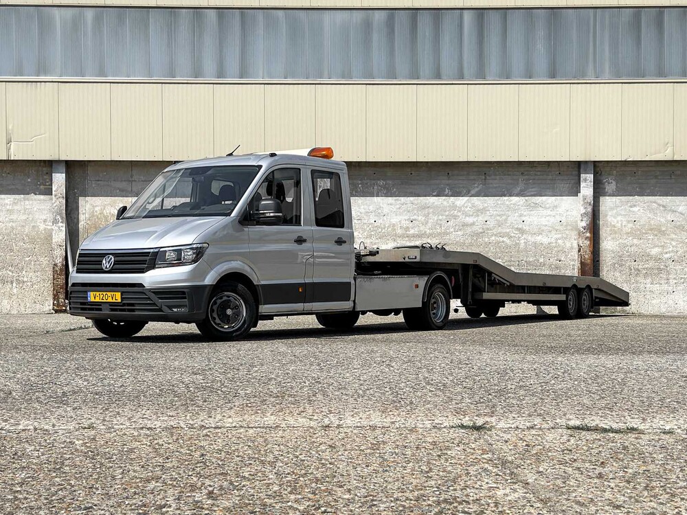 Volkswagen Crafter 50 2.0 TDI L4 DLDC Highline Dubbelcabine 177pk 2019 (Origineel-NL) Automaat, V-120-VL