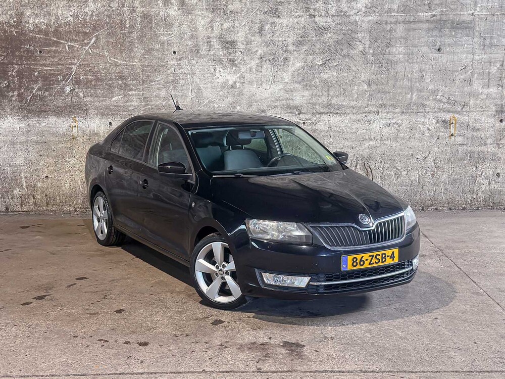 Skoda Rapid 1.2 TSI Greentech Elegance Businessline 105pk 2013 (Origineel-NL + 1e eigenaar), 86-ZSB-4