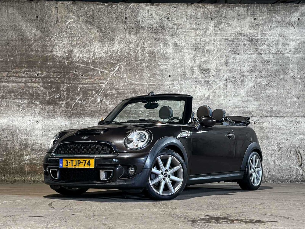 Mini Cooper S Cabriolet 1.6 184pk 2014 AUTOMAAT (Origineel-NL), 3-TJP-74