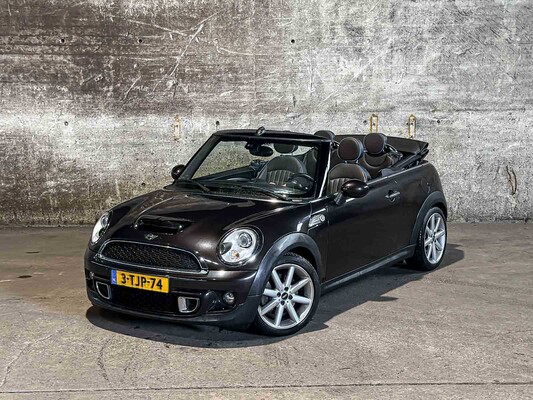 Mini Cooper S Cabriolet 1.6 184pk 2014 AUTOMAAT (Origineel-NL), 3-TJP-74