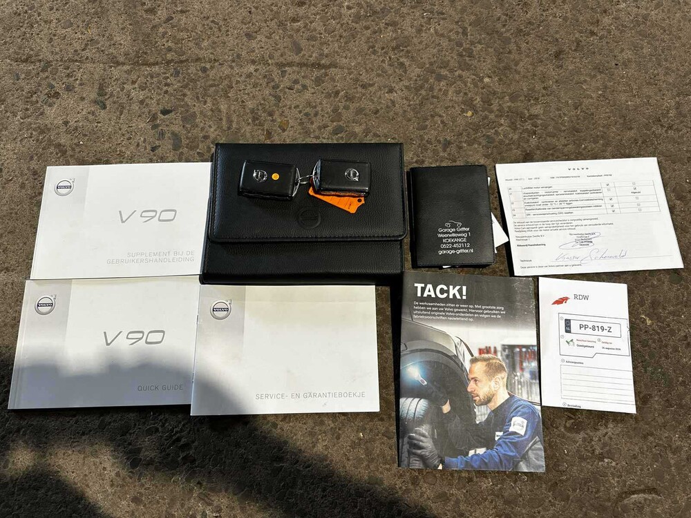 Volvo V90 2.0 D4 Inscription 190pk 2017 (Origineel-NL), PP-819-Z