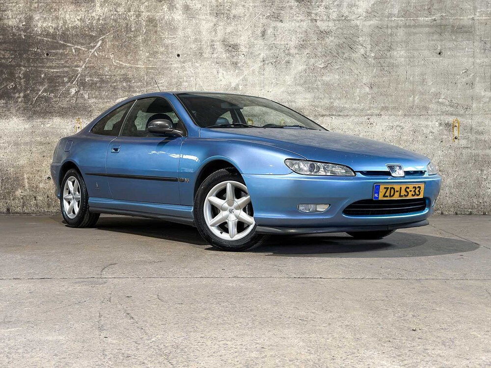 Peugeot 406 Coupé 3.0-24V V6 190pk 1999 (Origineel-NL) Automaat, ZD-LS-33