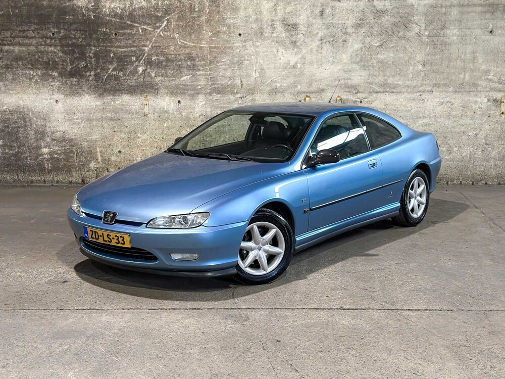 Peugeot 406 Coupé 3.0-24V V6 190pk 1999 (Origineel-NL) Automaat, ZD-LS-33
