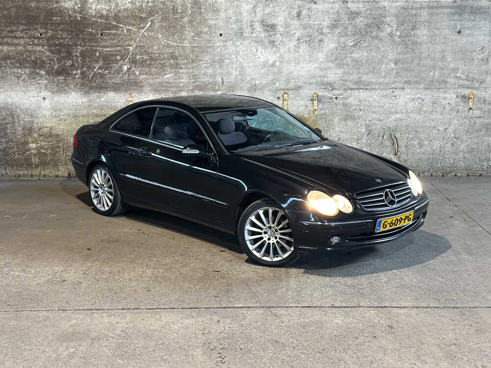 Mercedes-Benz CLK240 Coupé Elegance 170pk 2002 (Automaat) CLK-klasse, G-609-PG