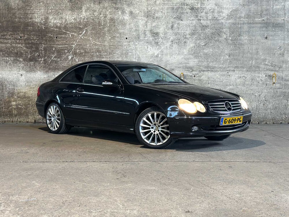Mercedes-Benz CLK240 Coupé Elegance 170pk 2002 (Automaat) CLK-klasse, G-609-PG