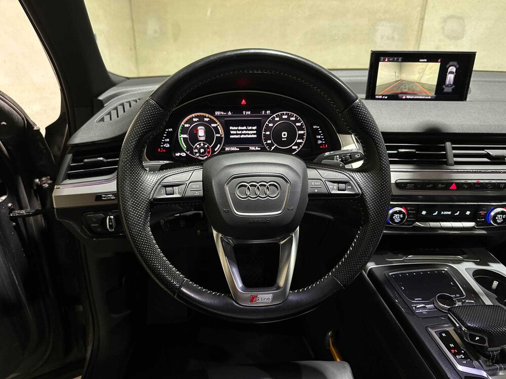 Audi Q7 3.0 TDI V6 e-tron Quattro Sport S-Line 258pk 2016 (Origineel-NL & 1e Eigenaar) Plug-In Hybrid, NB-194-Z (BTW AUTO)
