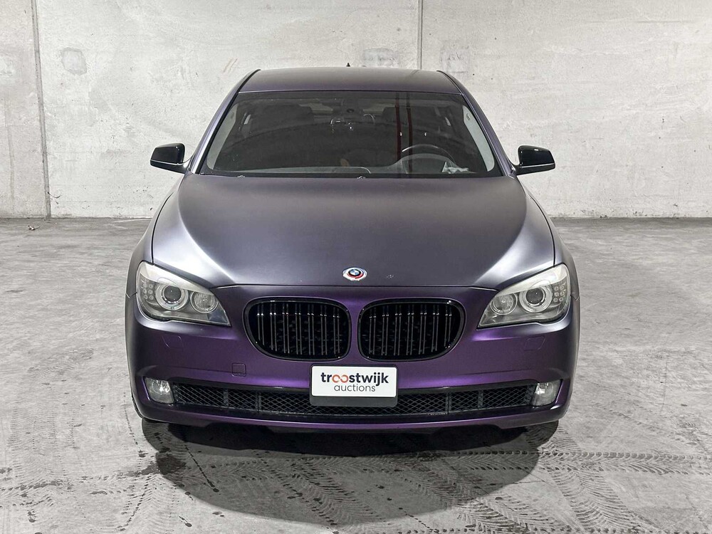 BMW 750i 4.4 V8 409pk 2009 F01 7-serie, GSV-72-V Youngtimer