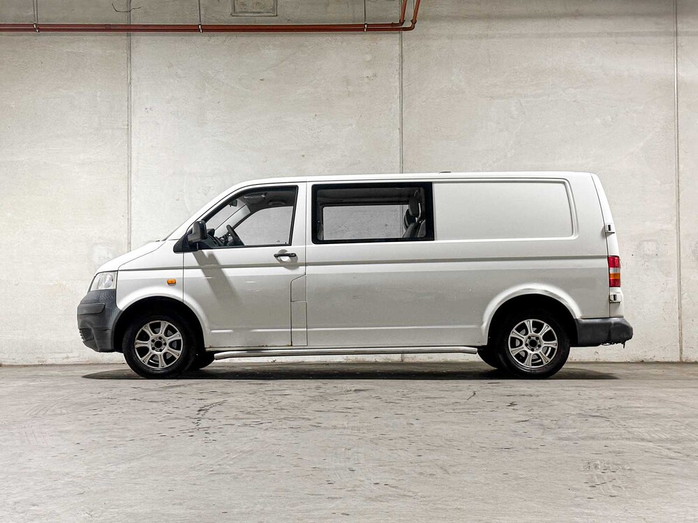 Volkswagen Transporter 2.5 TDI 340 DC 131pk 2006 (Origineel-NL) Dubbele Cabine, 23-BZ-JN